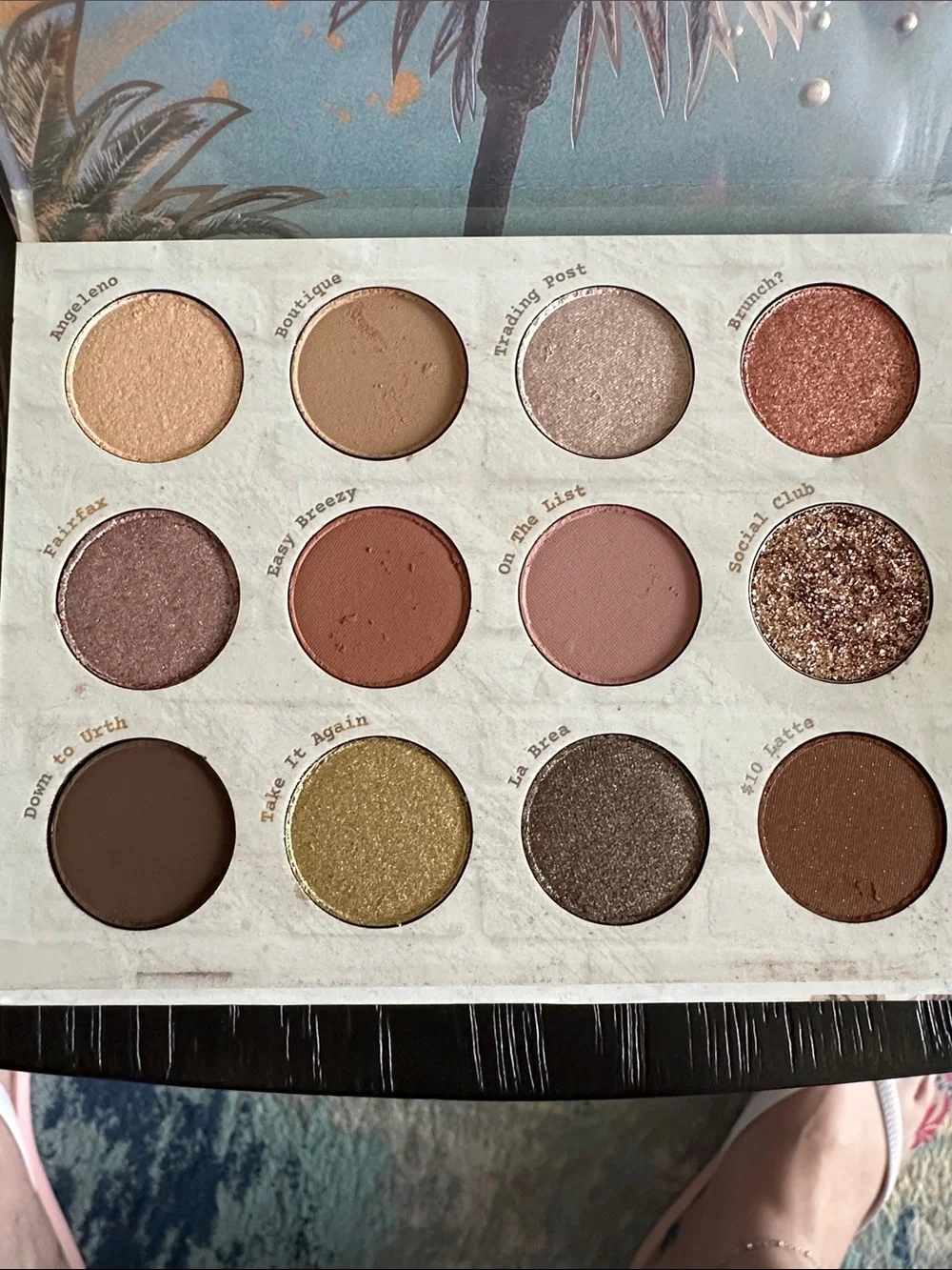 ColourPop Warm Neutral Eyeshadow Palette - Multishade